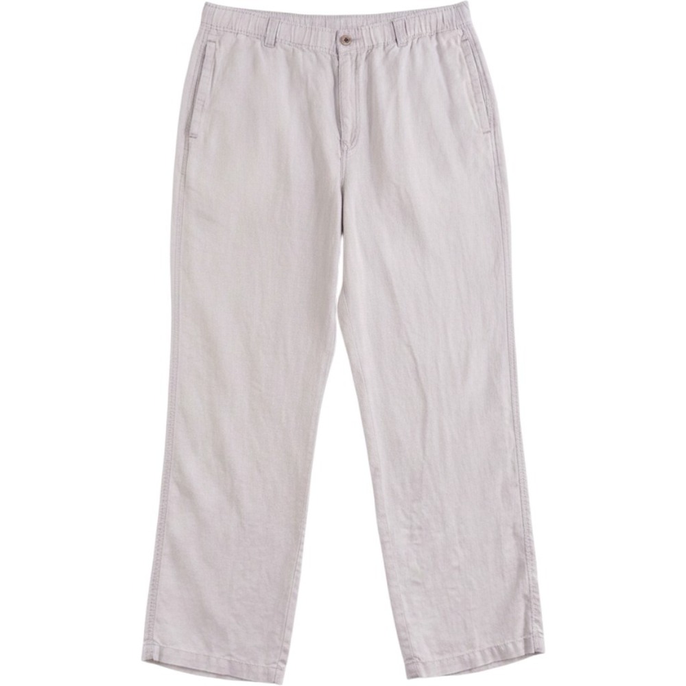 Tommy Bahama Relax Pants Mens Medium White 100% Linen Beach Coastal Vacation